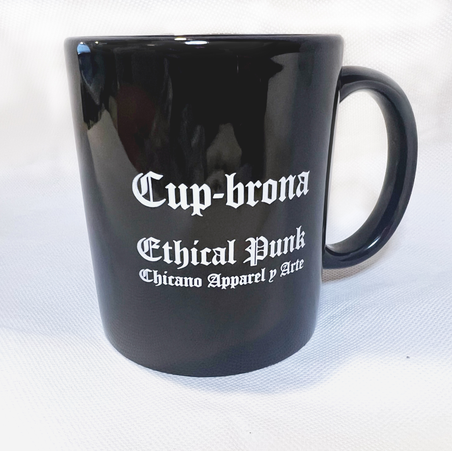 Cup-Brona mug on a white background